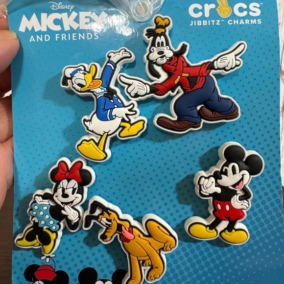 CROCS X Disney Mickey and Friends Jibbitz Charms 5 pieces set - Picture 9 of 9